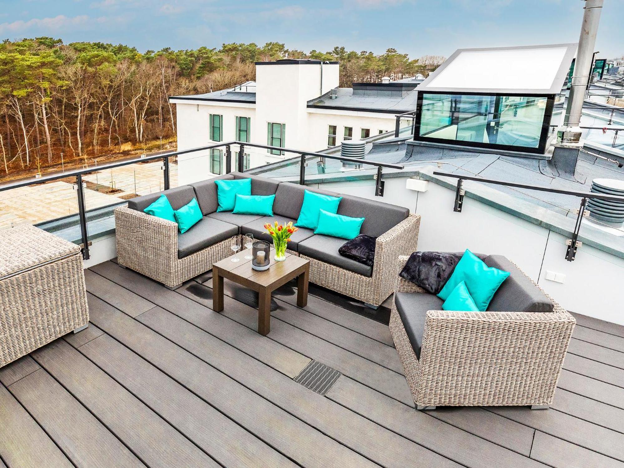 Fewo Prora - Kingfisher Dachterrasse Binz Exterior photo